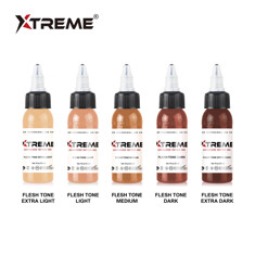 Тату-краска Xtreme Ink Flesh Tone Set