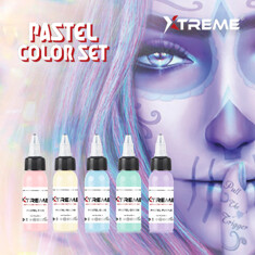 Тату-краска Xtreme Ink Pastel Color Set
