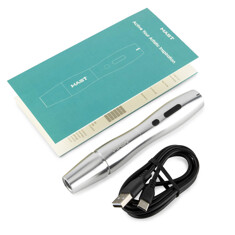 Машинка для татуажа Mast P20 Tattoo Wireless Pen 2.5мм (Silver)
