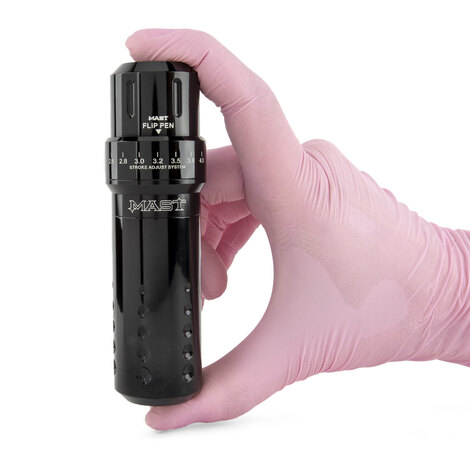 Тату машинка Mast Flip Rotary Tattoo Pen Machine 2.6-4.0mm (black)