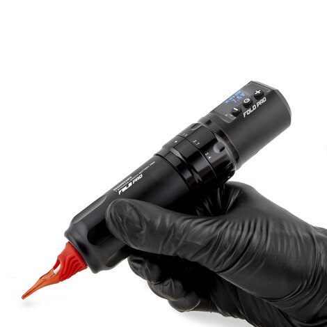 Dragonhawk Wireless Tattoo Pen - Fold Pro (Black)
