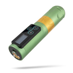 Тату машинка Ambition Vibe Green + Gold