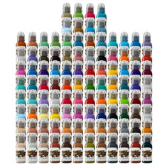 Краска World Famous Tattoo Ink 104 Bottle Color Set