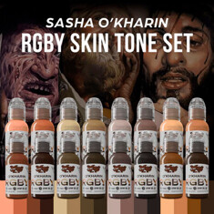 Sasha O'Kharin RGBY Skin Tone Set (16 пигментов)