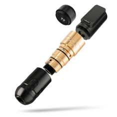 Тату машинка Ambition Seher Adjustable Stroke 2.2 - 4,2 мм - Gold (34мм)
