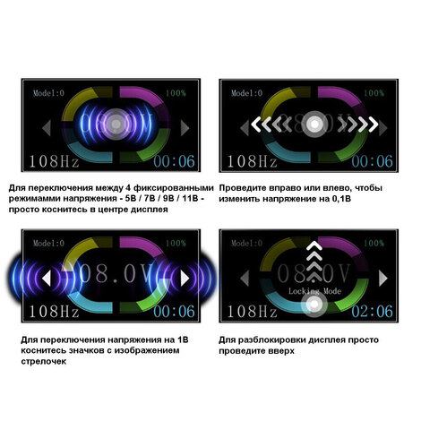 Тату машинка Ambition Seher Adjustable Stroke 2.2 - 4.2 мм - Black (34мм)