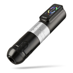 Тату машинка Ambition Seher Adjustable Stroke 2.2 - 4.2 мм - Silver (34мм)