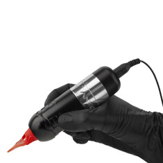 Тату машинка Ambition Seher Adjustable Stroke 2.2 - 4.2 мм - Silver (34мм)