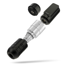 Тату машинка Ambition Zetton Wireless Silver
