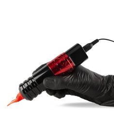 Тату машинка Ambition XNET Vipera Adjustable Stroke Wireless Red