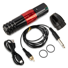 Тату машинка Ambition XNET Vipera Adjustable Stroke Wireless Red