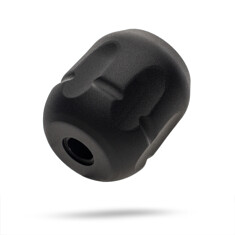 Aluminum WAND Grips Matte Black - 44.45 mm