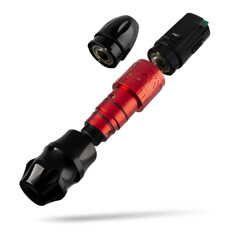 Тату машинка Ambition XNET Bestia Wireless Red