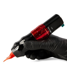 Тату машинка Ambition XNET Bestia Wireless Red