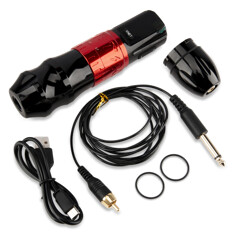 Тату машинка Ambition XNET Bestia Wireless Red