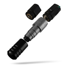 Тату машинка Ambition XNET Vipera Adjustable Stroke Wireless Silver