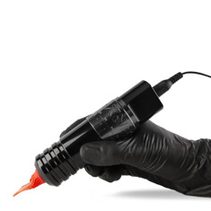 Тату машинка Ambition XNET Vipera Adjustable Stroke Wireless Silver