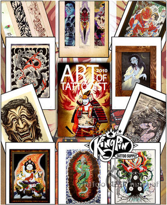 Книги, скетч-буки Art of Tattooist 2010 - Japan