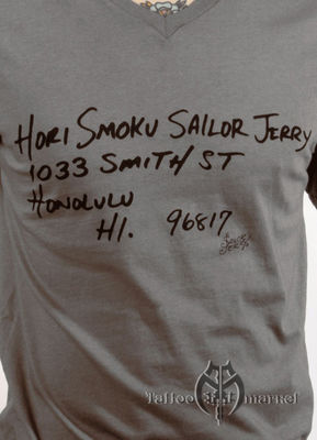Одежда Sailor Jerry Hori Smoku V-Neck Tee