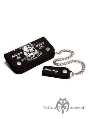 Кошелек Sailor Jerry Rats Get Fat Chain Wallet от Sailor Jerry