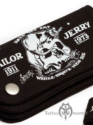 Кошелек Sailor Jerry Rats Get Fat Chain Wallet от Sailor Jerry