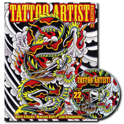 Каталоги, журналы Tattoo Artist Magazine 22 W/DVD