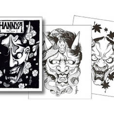 Hannya Masks - by Horimouja