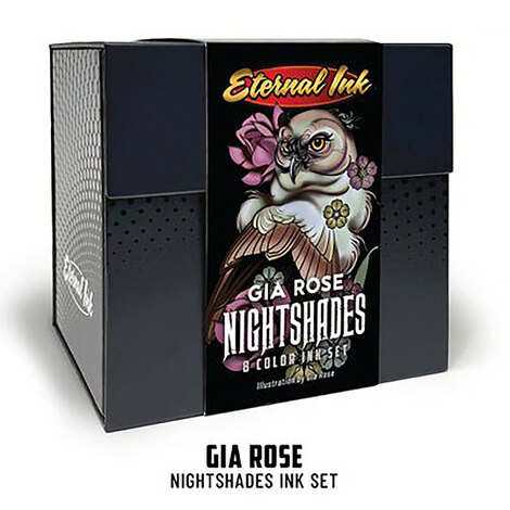 Краска Eternal Gia Rose Nightshades Set (8 пигментов)