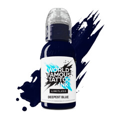 Краска World Famous Tattoo Ink Nikolay Dzhangirov Darkside Limitless Set - Deepest Blue