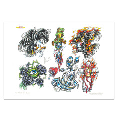 Книга/скетч-бук Guy Aitchison Flash Set №3 (10 листов)