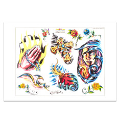 Книга/скетч-бук Hudson Assis Flash Set В (7 листов)
