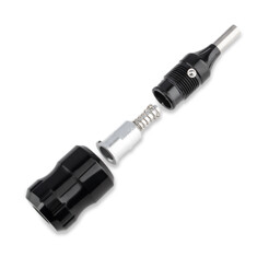 Держатель для картриджей Cheyenne, T-tech 32мм Billet Aluminium Tattoo Cartridge Adjustable Grip + 3 толкателя