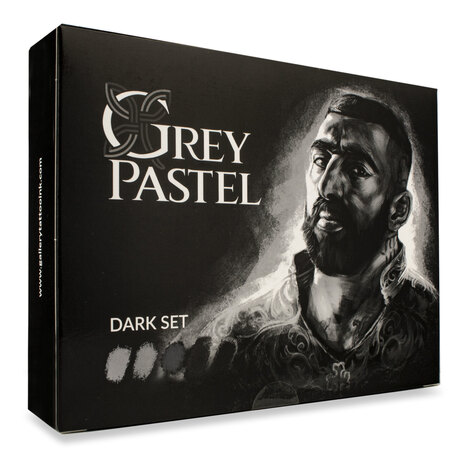 Краска Gallery Ink Grey Pastel Dark Set
