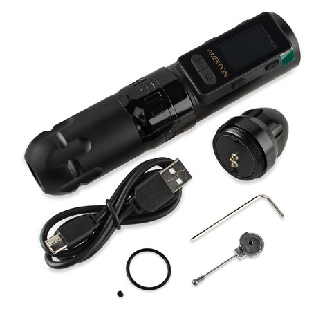 Тату машинка Ambition Soldier Max Black