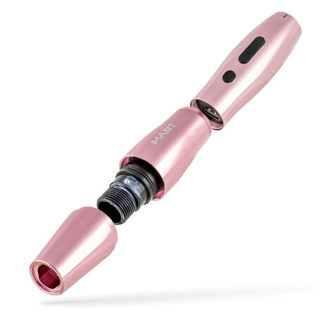 Машинка для дермопигментации Mast P20 Tattoo Wireless Pen 2.5мм (Pink) + аккумулятор