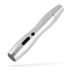 Машинка для татуажа Mast P20 Tattoo Wireless Pen 2.5мм (Silver) + аккумулятор