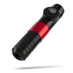 Тату-машинка Mast Rotary Machines Aion Wireless Tattoo Machine Black / Red 4.0мм + аккумулятор