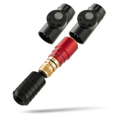Тату-машинка Mast Rotary Machines Aion Wireless Tattoo Machine Black / Red 4.0мм + аккумулятор
