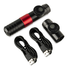 Тату-машинка Mast Rotary Machines Aion Wireless Tattoo Machine Black / Red 4.0мм + аккумулятор