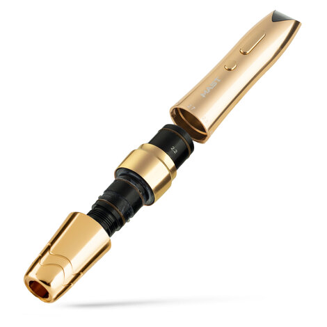 Машинка для дермопигментации Dragonhawk P-60 Wireless Pen Machine 2.2мм - 3.2мм (Gold)