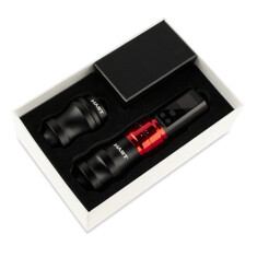 Тату-машинка Mast Rotary Machines Fold 2 Pro Wireless (Black-Red) - 2 держателя