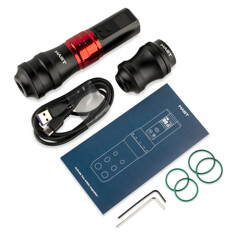 Тату-машинка Mast Rotary Machines Fold 2 Pro Wireless (Black-Red) - 2 держателя