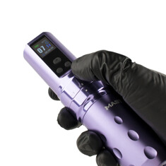 Тату-машинка Mast Rotary Machines Fold 2 Pro Wireless (Purple) + доп аккумулятор