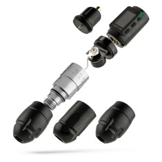 Тату машинка Ambition Vibe Max (2.5мм, 3.5мм, 4.0мм, 4.5мм) - Silver