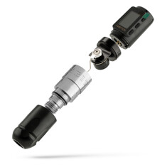 Тату машинка Ambition Vibe Max (2.5мм, 3.5мм, 4.0мм, 4.5мм) - Silver