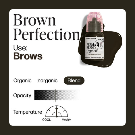 Пигмент Perma Blend Supreme Brow Trio - Brown Perfection