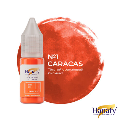 Пигмент HANAFY Hanafy Colours Pigments Dark Lips - №1 Caracas