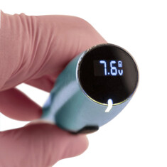 Машинка для татуажа Mast P20 Tattoo Wireless Pen 2.5mm (Blue) + аккумулятор