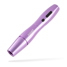 Машинка для татуажа Mast P20 Tattoo Wireless Pen 2.5mm (Purple) + аккумулятор