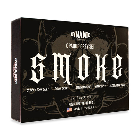 Краска Dynamic Colors Smoke Opaque Greys Set (5 пигментов)